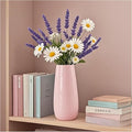 Pink Vase,Small Pink Flower Vase,Minimalist Decorative Ceramic Vases for Flowers,Perfect for Living Room,Shelf,Table,Bookshelf,Mantel and Entryway Decor