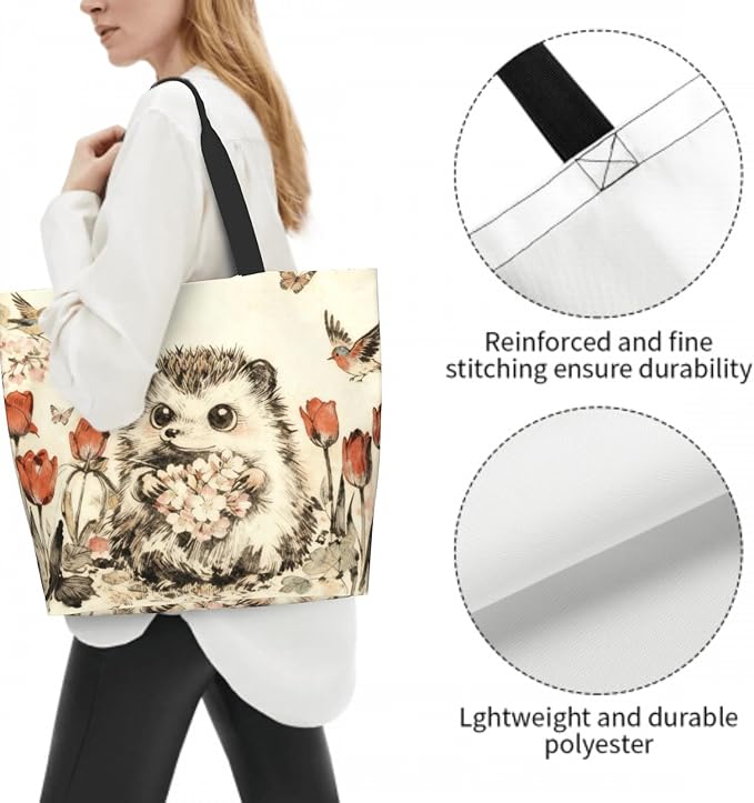 Shoulder Bag Large Reusable Eco-friendly Shopping Bags Portable Storage Handbag