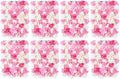 LOYALHEARTDY 8 Pack Artificial Flower Wall Panels 24" x 16" Flower Wall Panel Wall Backdrop Faux Hydrangea and Rose Flower Backdrop Panels for Flower Wall Decor Wedding Party Event Decoration