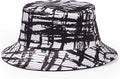 Quanhaigou Bucket Hat for Men Women,Packable Reversible Printed Sun Hats,Fisherman Outdoor Summer Travel Hiking Beach Caps