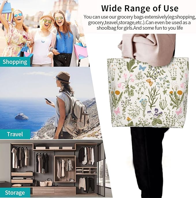 Sunflower Tote Bag For Women, Waterproof Shoulder Bags Big Reusable Grocery Handbag For Shopping Picnic Work Beach