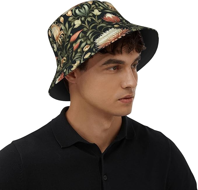 Bucket Hats Fashion Sun Cap Packable Outdoor Fisherman Hat for Women and Men Travel