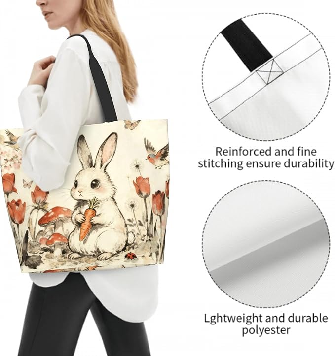 Shoulder Bag Large Reusable Eco-friendly Shopping Bags Portable Storage Handbag