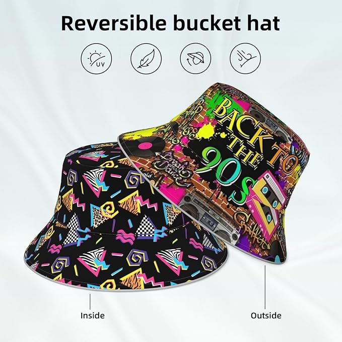 Bucket Hat for Women and Men Fashion Sun Cap Packable Outdoor Fisherman Hat
