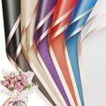 Bupduq 30 Sheets 6 colors Flower Bouquet Wrapping Paper，Florist Supplies Waterproof Floral Bouquet Wrapping Paper Bouquet Accessorie，Flower Shop Packaging Pape for DIY Gift Wedding Birthday
