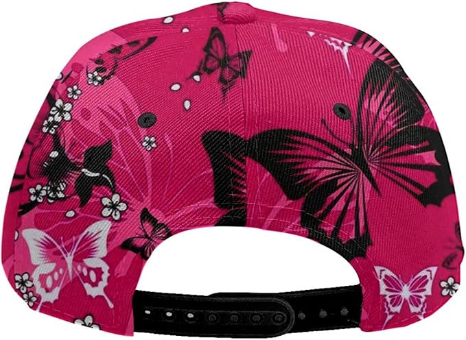 Pastel Cornflowers Floral Baseball Cap Dad Hats All-Over Print Fashion Accessory 100% Polyester Adjusts to Fit Most