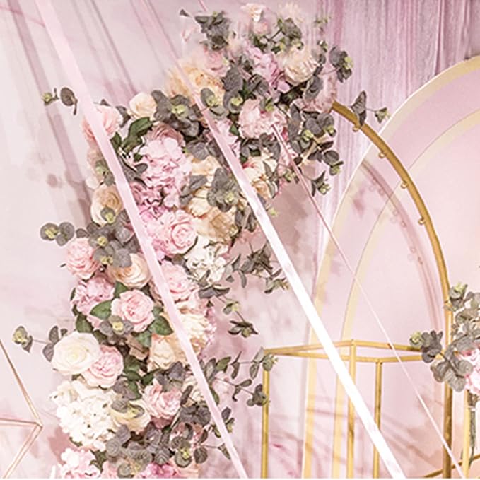FagusHome 25 Pcs Silk Peony Artificial Flower Heads 4 inch Fake Peony Flowers Heads with Stems Artificial Peony Flower Heads in Bulk Wholesale for Wedding Home Decor (Pink)