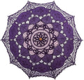 Lace Parasol Umbrella Vintage Wedding Bridal Lace Umbrella for Decoration Photo Tea Party 32 Inch Adult Size