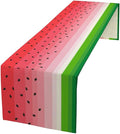 Watermelon Table Runner,Summer Fruit Tropical Birthday Party Decorations Dining Room Home Kitchen Table Decor 13 x 70In