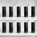 Modern Black Ceramic Vase Set of 10 for Living Room Bedroom 5.51'' Minimalist Fresh Small Flower Vases for Bouquet Fake Plant Home Decor Office Fireplace Centerpieces Nordic Style 10 Pack