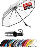 REPEL Windproof Travel Umbrella - Compact & Withstands Winds up to 85MPH , Strongest Premium Auto Folding Umbrella for Rain and Sun - Durable, Light & Portable for Women & Men , Fits Backpack & Cars