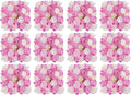3D Flower Wall Panel 12Pcs Artificial Flower Wall Background Silk Rose Mat for Wedding Wedding Decor Shop Photo Backdrop (Flower Type D)