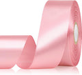 Rose Gold Satin Ribbon 1-1/2 Inch 30 Yards Solid Polyester Ribbon for Gift Wrapping Christmas Wedding Birthday Party Baby Shower Decoration Handmade Immortal Flower Craft
