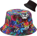 XYIYI Cute Bucket Hat Beach Fisherman Hats for Women, Reversible Double-Side-Wear
