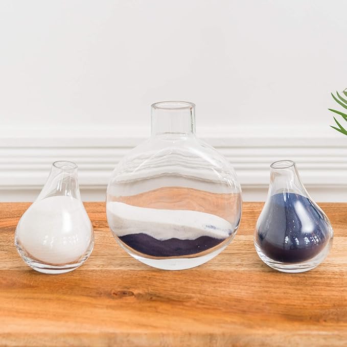 Weddingstar Custom Modern Wedding Sand Ceremony Vase Set - Non-Customizable