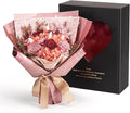 Large Preserved Roses Bouquet - Eternal Flowers Gift Box,Long-Lasting Real Roses,Flower gift box packaging,Birthday,Anniversary For Wife,Mom,Perfect for Valentine's Day,Mother's Day,Wedding (Red)