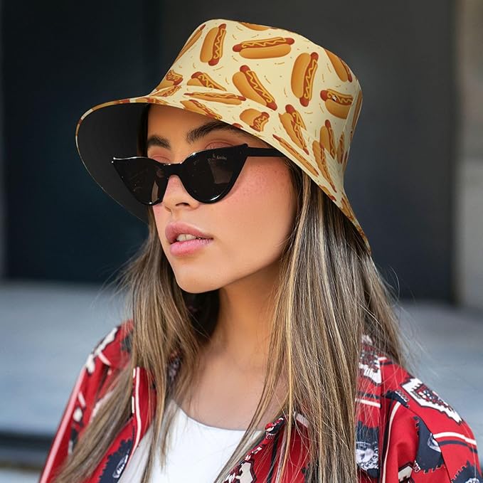 Bucket Hat Summer Beach Fisherman Cap Packable Sun Hats