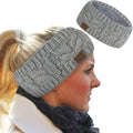 Loritta Womens Ear Warmers Headbands Winter Warm Fuzzy Cable Knit Head Wrap Fleece Lined Gifts