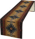 Aztec Table Runner, Southwestern Ethnic Geometric Triditional Table Runner Table Setting Decor for Kitchen Garden Farmhouse Party Holiday Dinner Home, 13x60 Inch