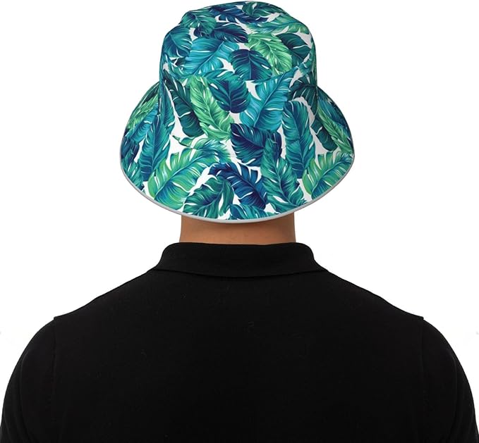 Hat Reversible Fisherman Hats Double Sided Wearing for Women Men Boys Girls