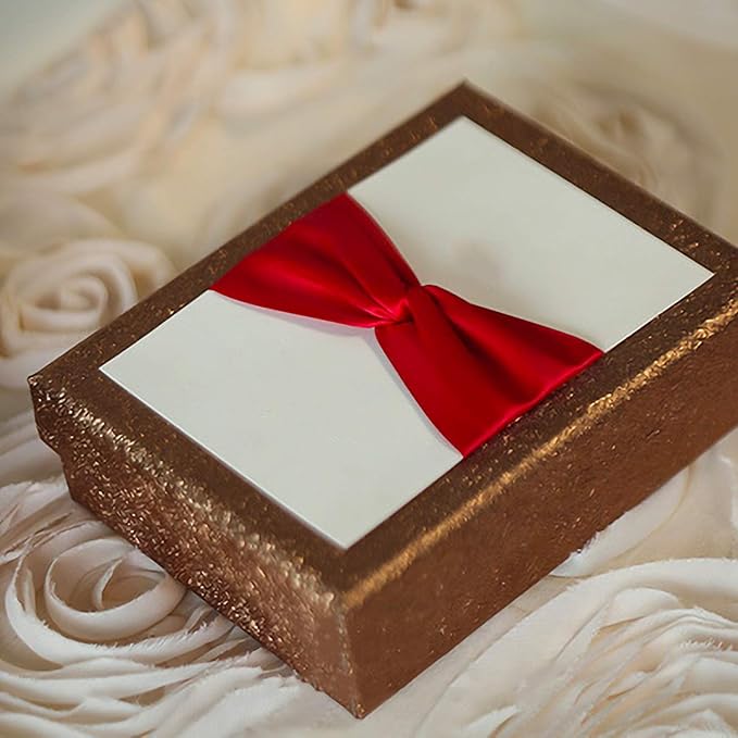 Humphrey's Craft 2 Inch Red Double Faced Satin Ribbon - Continuous 50 Yards Thick Satin Ribbon for Crafts, Gifts Wrapping, Decoration Christmas Tree, Bridal Bouquet, Wedding,DIY Bows, Sewing Hat.