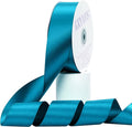 Premium Double Faced Satin Polyester Ribbon, 2 Inch X 50 Yards, Turquoise Blue, Perfect for Gift Wrapping, Crafts, Wedding Decor, Special Occasions