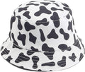 Mashiaoyi Unisex Print Double-Side-Wear Reversible Bucket Hat