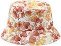 Quanhaigou Bucket Hat for Men Women,Packable Reversible Printed Sun Hats,Fisherman Outdoor Summer Travel Hiking Beach Caps