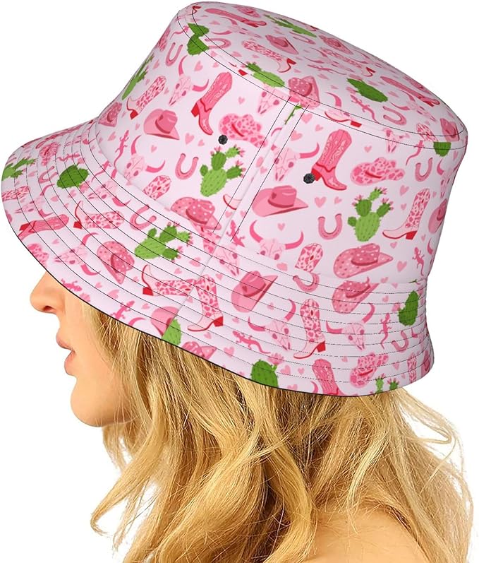 Fashion Bucket Hat Summer Beach Travel Sun Hat Packable Fisherman Cap for Men Women
