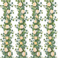SOMYTING Artificial Flower Garlands Eucalyptus Garlands with Flowers Rose Peony Flower Vine Faux Floral Garland for Wedding Party Arch Table Wall Backdrop Decoration (Champagne, 4PCS)