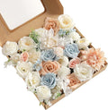 Artificial Flowers Combo, Fake Flowers for DIY Tables Centerpieces Baby Shower Bridal Shower Wedding Bouquet Arrangements Party Candle Holder Cake Decor Flower Home Decorations
