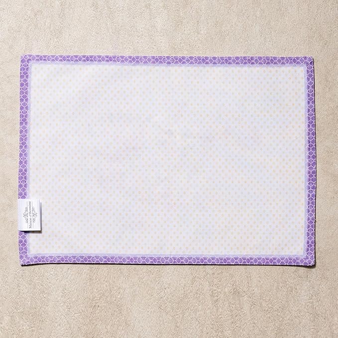Maison d' Hermine Placemat 100% Combed Cotton Premium Cloth Placemats 13"x19" Decorative Washable Place Mats for Home, Kitchen, Dining, Cocktail Parties & Camping - Summer Joy (Set of 4)