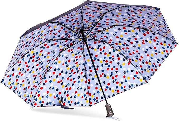 Totes Reverse Close Folding Inbrella with Auto Open Close and Compact