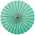 THY COLLECTIBLES Classic Chinese Art Asian Style 33" Paper Parasol Umbrella with Long Handle and Floral Print for Wedding Parties, Photography, Costumes, Cosplay, Decoration And Other Events