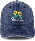 Sunshine Flower Trucker Hat Sun Baseball Cap for Women Snapback Adjustable Hats Gift
