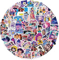 Demon Hunters Movie Stickers, 60 PCS Korean Cartoon Kpop Stickers for Water Bottles, Waterproof Vinyl Decal for Teen Girls Boys Adult Laptop Skateboard Phone Case Guitar Travel Case Bike Notebook