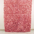 Efavormart 4 PCS Pink & Dusty Rose Silk Hydrangea Flower Mat Wall Wedding Event Decor for DIY Centerpiece Arrangement Party Decorations