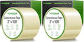 VIVOSUN 3” x 108’ Greenhouse Repair Tape, 6.3 mil Clear Poly Patch Tape, Heavy Duty and Weatherproof, for Greenhouses, Plastic Sheeting, and Tents (Pack of 2)
