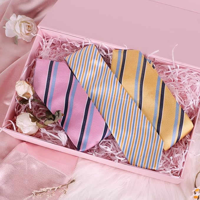 Pink Gift Box with Magnetic Lids 13.8x8.3x4.4 in, Large Present Box for Bridesmaid Proposal Wedding Mother's Day 1 Pack