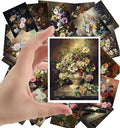 Large Stickers (24pcs 2.5"x3.5") Flowers in VASE Still Life Antique Museum Painting Art by Harold Clayton Retro Poster Reprint