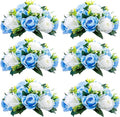 Sziqiqi Artificial Flowers Silk Rose Flowers for Wedding Centerpiece Party Birthday Anniversary Floral Arrangement Decorations