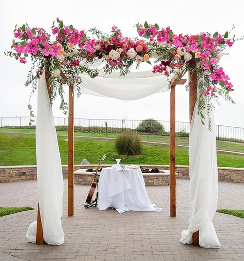 12PCS Bougainvillea Artificial Flowers 31.50" Long Stem Fake Silk Bougainvillea Branches Hot Pink Faux Hanging Flowers Vines for Wedding Centerpieces Home Garden DIY Decorations (Deep Pink)