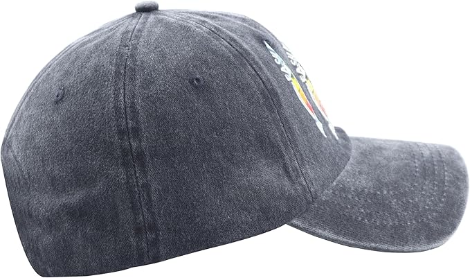 Easily Distracted by Dogs and Plants Hats, Adjustable Plant and Dog Decor Embroidered Baseball Cap for Men Women