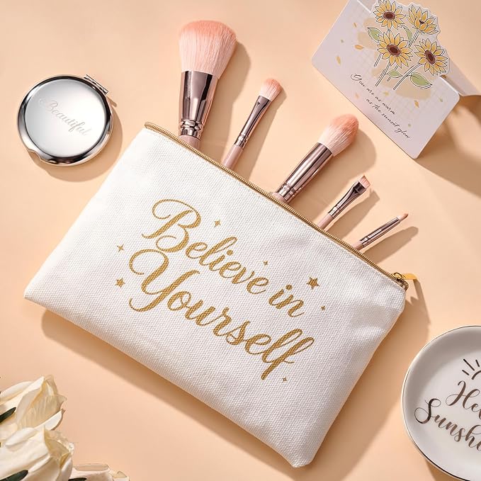 Birthday Christmas Inspirational Gifts for Women, Encouragement Gifts Basket, Stay Awesome Tumbler, Self Care Package Get Well Soon Gift for Her, Mom, Teacher, Sister, Friend, Golden Xmas Gift Ideas