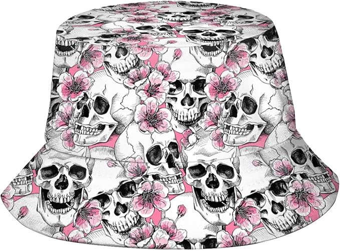 Bucket Hat for Women Men Funny Halloween Hats Packable Outdoor Fisherman Hats Caps Unisex