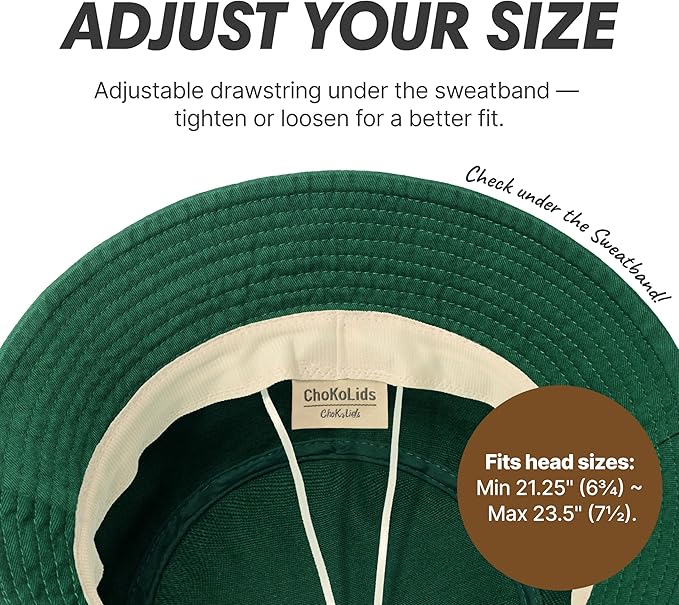 Hot Summer Bucket Hat - Trendy Cotton Sun Hat for Beach, Golf, Fishing - Fun Outdoor Vacation Boonie for Men and Women