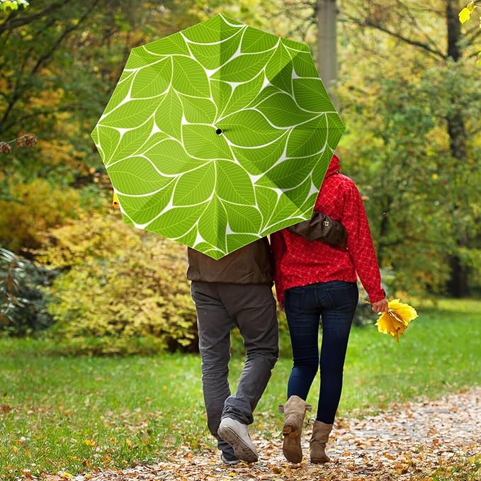 Small Compact Travel Automatic Folding Umbrella for Women, Portable Lightweight, Rain, Wind, UV Sun Shade