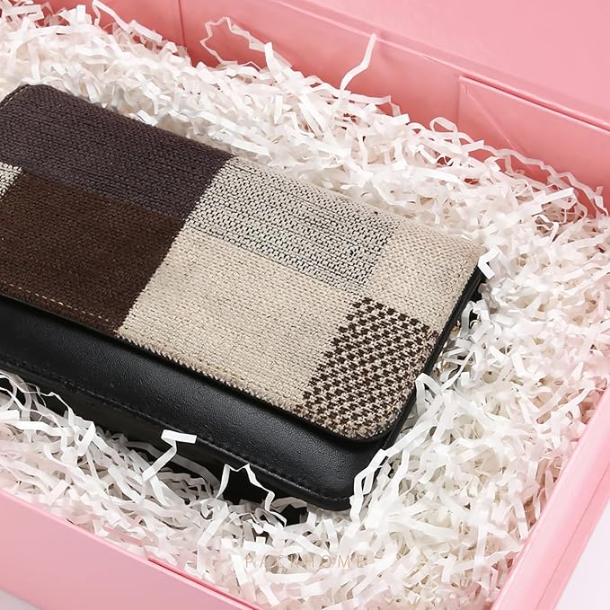 PACKHOME Large Gift Box with Lid 13.5x9x4.1 Inches, Sturdy Collapsible Gift Box with Magnetic Closure (Glossy Pink)