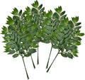 48Pcs Italian Ruscus Greenery Stems Artificial Silk Greenery Leaves for DIY Wedding Arch Bouquet Filler Table Centerpieces Home Indoor Decor