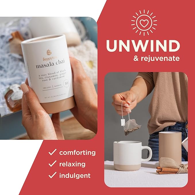 Unboxme Deluxe Tea Lovers Care Package - Premium Tea Gift Set Box | Wellness Tea Collection